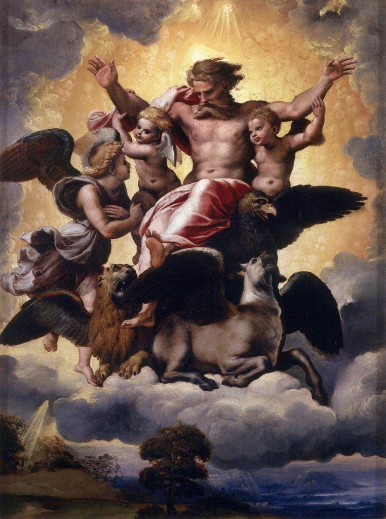 Raphael The Vision of Ezekiel